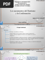 NEUDYS ZAMBRANO. Sacramentos Del Buatismo y La Confirmación