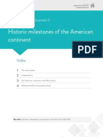 Historic Milestones of The American Continent: Index