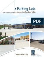 Concrete Parking Lots: Design Guide For