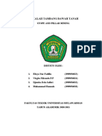 Revisi I MAKALAH STOPE AND PILLAR Kelompok 2