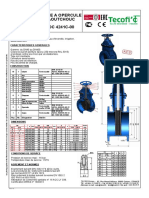 700.4 Fiche Technique Vanne D Arret