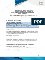 Guia de Actividades y Rúbrica de Evaluación - Fase 6 - Evaluación