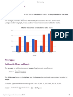 Data Handling Notes