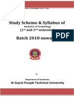 B - Tech - 1st Year Batch 2018 (28-09-2020)