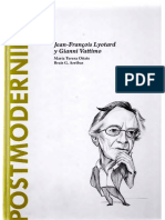 Oñate y Arribas - Jean François Lyotard y Gianni Vattimo