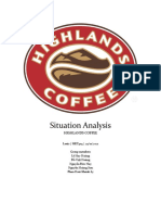 Situation Analysis: Highlands Coffee