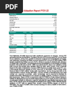 Tech Mahindra Valuation Report FY21 Equity Inv CIA3