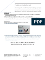 Growatt PV Isolation Low Countermeasure