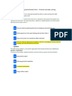 Leading Green Practice Test 2 - Answer Key