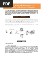 Compte Rendu de Formation Lte: Optimization and Performance Management