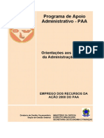 Orientações Aos Agentes Da Adm 2010