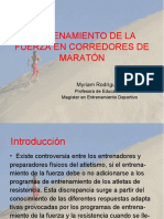 Entrenamiento de La Fuerza en Corredores de Maratona