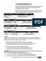 Past Continuous Tense