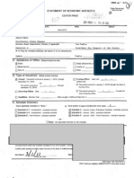 Statement of Economic Interests Cover Page: Darrell