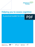 Helping You To Assess Cognition: A Practical Toolkit For Clinicians