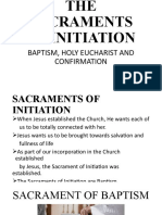 The Sacraments of Initiation