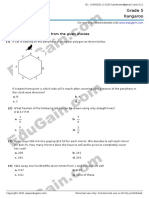 Grade 5 Kangaroo: Choose Correct Answer(s) From The Given Choices