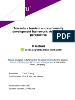 Towards A Tourism and Community Development Framework: An African Perspective