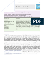 Asian Pacific Journal of Tropical Disease: Anti-Diabetes and Anti-Obesity: A Meta-Analysis of Different Compounds