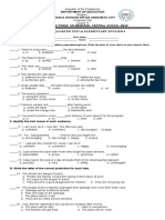 Fourth Quarter Examination in English Iv