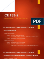 Flexural Analysis of Prestressed Concrete