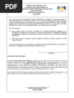 Registro de Proveedores Del Estado Declaracion