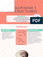 Carbapenems y Monobactamos