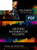 Filemón Presentación - Metodo Historico