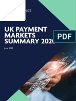 Uk Payment Markets SUMMARY 2020: June 2020