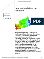 Tout Savoir Sur La Simulation de L'injection Plastique