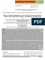 HVT With Lumbar Disc Herniation