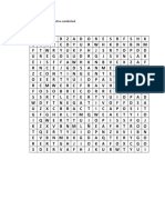 Sopa de Letras Conductual Grupo 2 y 3