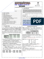 Apostila de Matrizes (12 Páginas, 66 Questões, Com Gabarito)