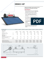 Kairos Thermo HF: Natural Circulation Solar System For The Production of Domestic Hot Water