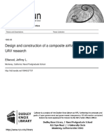 Design and Construction of A Composite Airframe For UAV Research