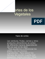 Corte de Verduras