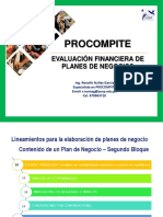 Evaluacion de Planes de Negocio