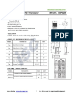 Isc N-Channel MOSFET Transistor: IRF3205 IIRF3205