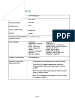 Proposed Designation Name: Passport / Nric: Nationality: Date of Birth / Age: Gender: Academic Qualifications / Certification: Skill Profiles