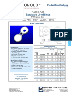 Spectacle Line Blinds Product Specs