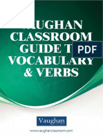 Vaughan Classroom Guide To Vocabulary and Verbs - 1