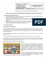 ¿Identifica Las Buenas Costumbres Que Debemos Conocer Y Aplicar? 1. Activación de Saberes Previos