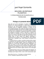 Tecnologia - Un Enfoque Filosofico - Miguel Angel Quintanilla