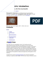 Nasogastric Intubation