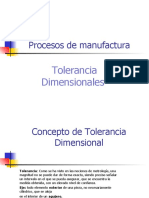 Tolerancia Dimensionales Diapositivas