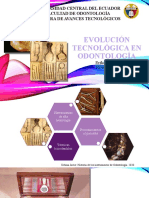 Evolución Tecnológica en Odontología