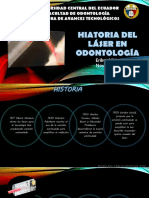 Historia Del Láser en Odontología