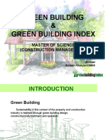 Green Building & Green Building Index: Master of Science (Construction Management)