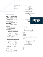 Ángulos Entre Rectas Paralelas y Una Secante