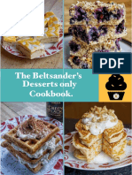 The Beltsanders Desserts Only Cookbook